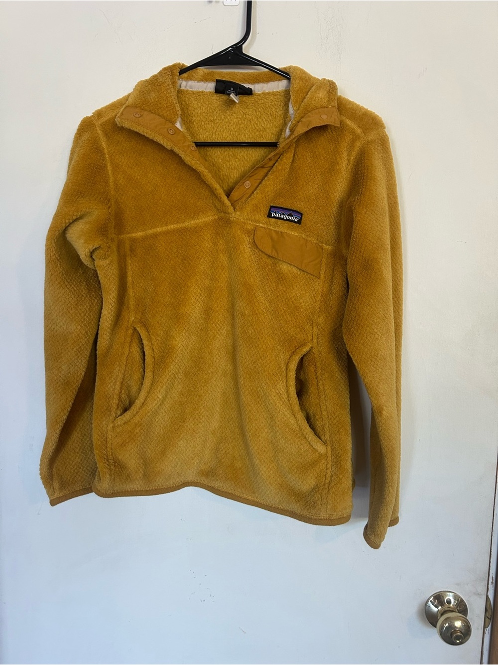 Patagonia Women's Small Re-Tool Snap-T
Polartec Pullover Mustard Yellow Gold